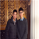 陈星与好声音杨洪迪合影